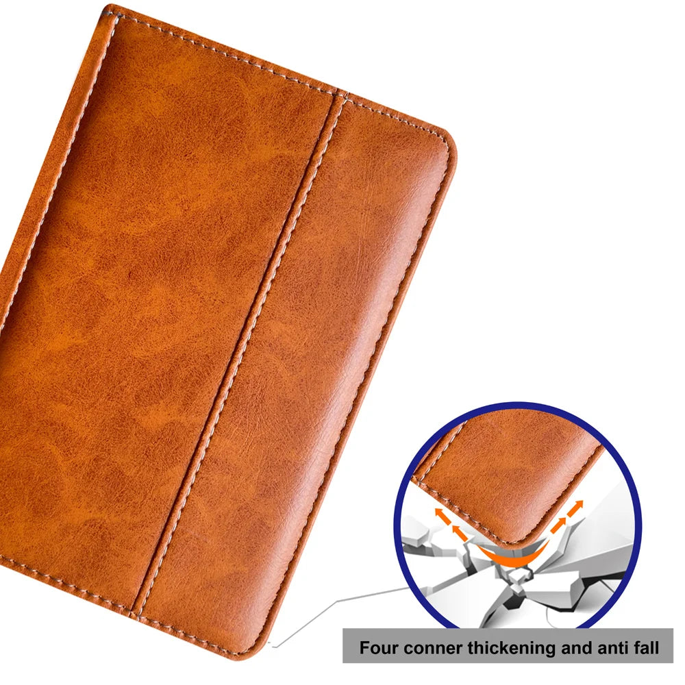 For Sony PRS-T2 Ebook Reader Protective Case Skin with Magnetic Closure Pocket Pouch for Sony Prs T2 Funda Cover Cases